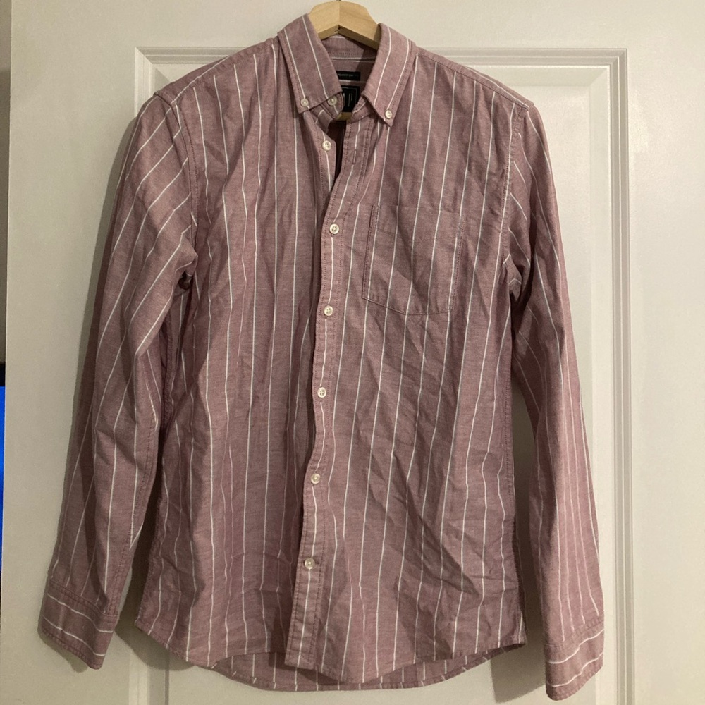 Gap Striped Button-Down Shirt
